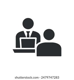 graphic icon depicting person using 260nw 2479747283